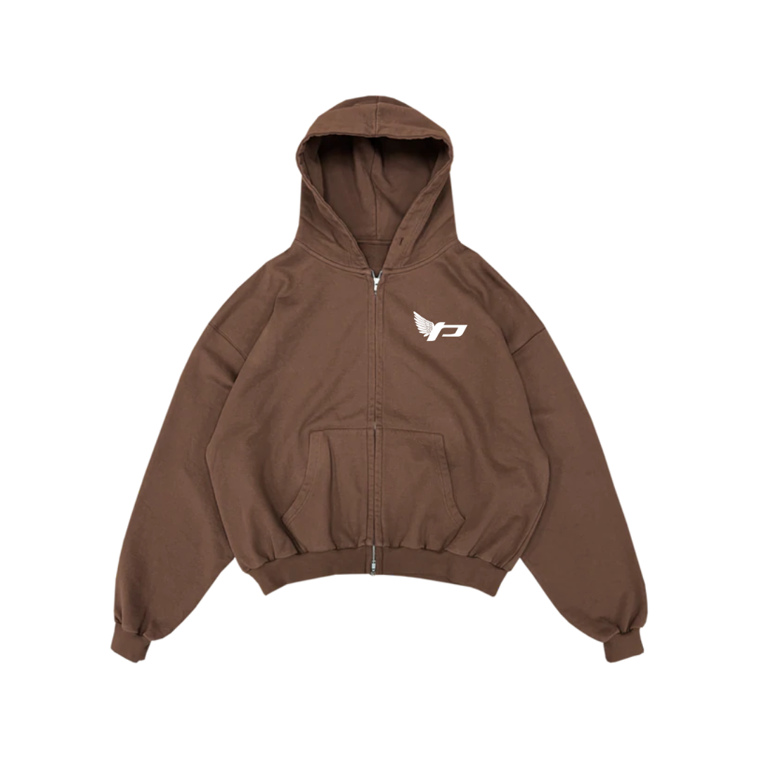 LEGACY ZIPPER BROWN