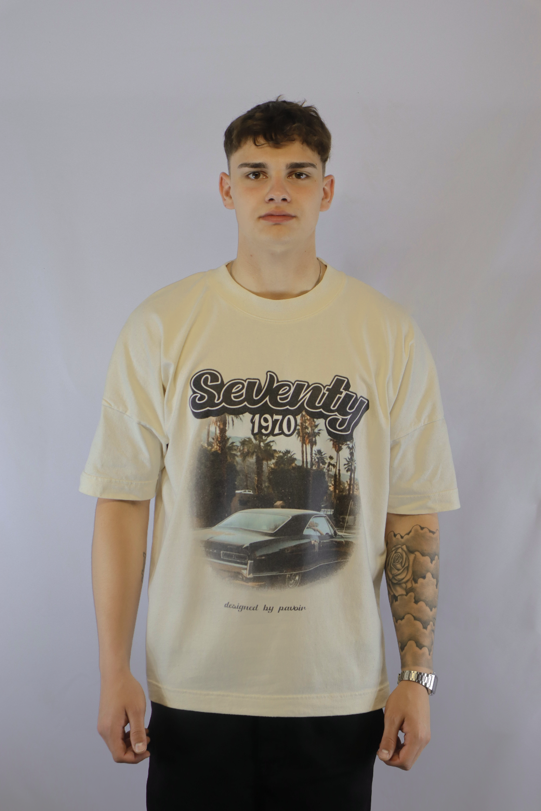 OVERSIZED TEE L.A. 70&#39;
