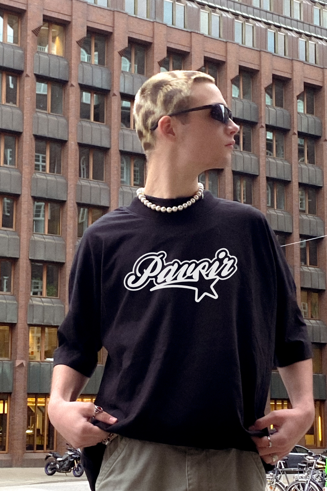 OVERSIZED TEE PAVOIR LOGO